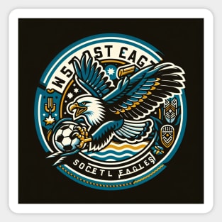 Scenic Splendor: A Breathtaking View of West Coast Eagles Sticker